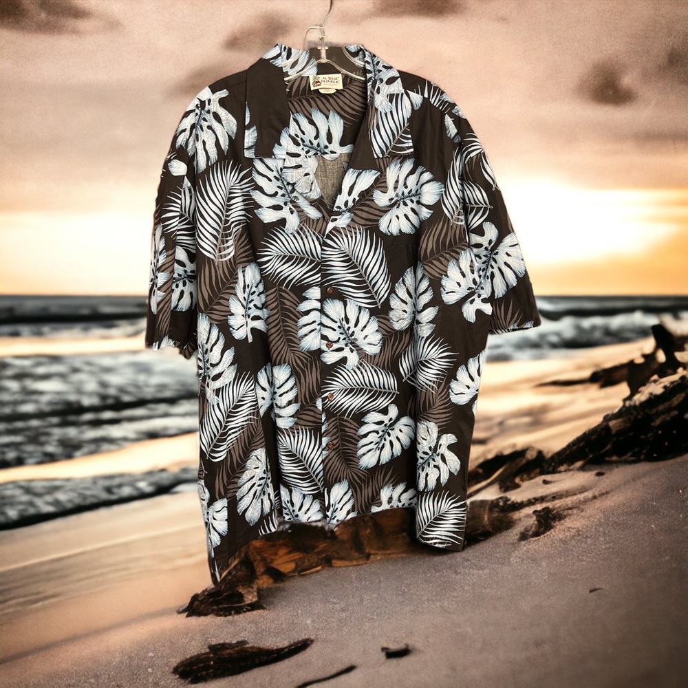 Aloha Republic XXL 2XL Hawaiian Tropical Party Luau Party Shirt